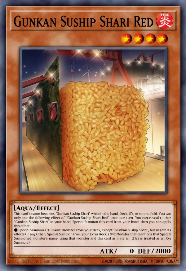 Gunkan Suship Shari Red