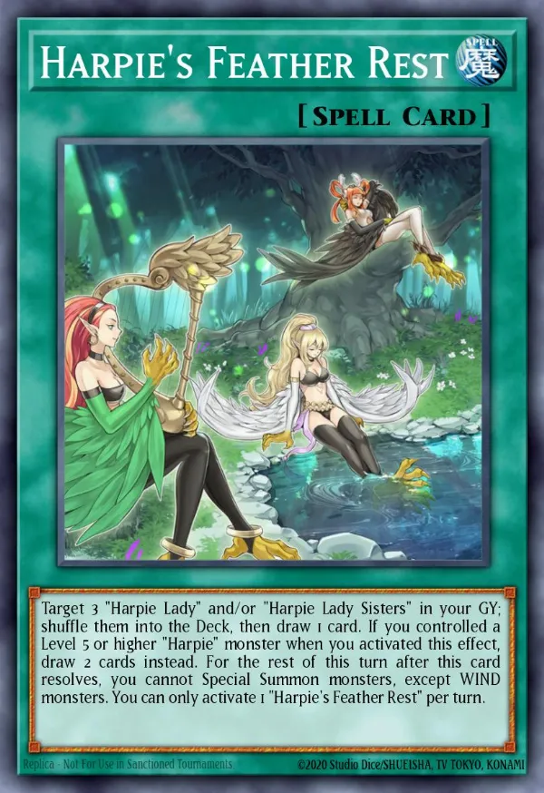 Harpie's Feather Rest