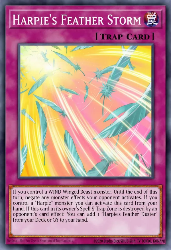 Harpie's Feather Storm