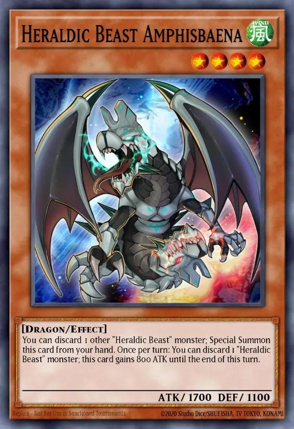 Heraldic Beast Amphisbaena