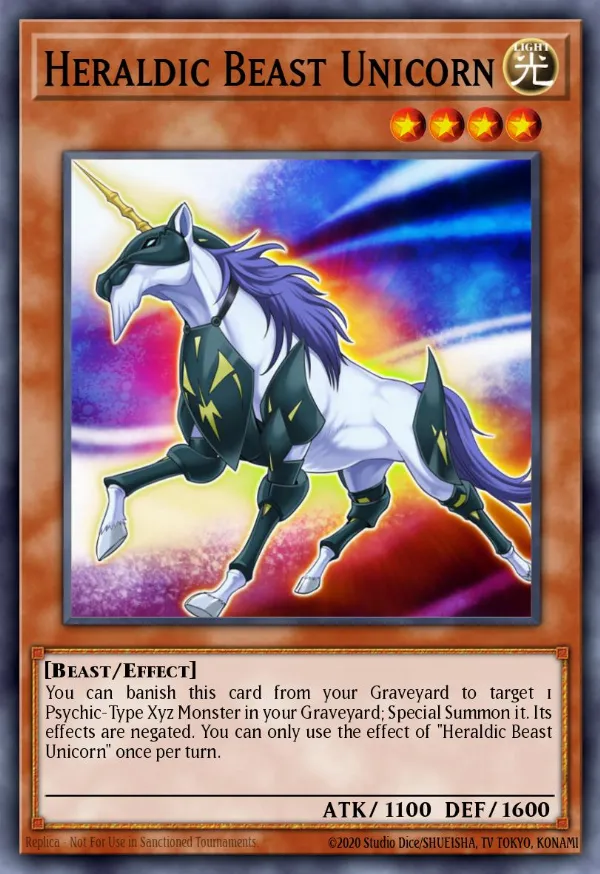 Heraldic Beast Unicorn