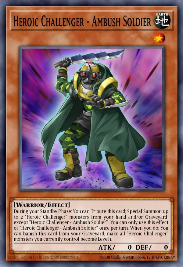 Heroic Challenger - Ambush Soldier