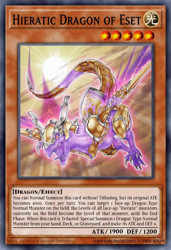Hieratic Dragon of Eset