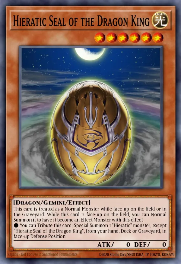 Hieratic Seal of the Dragon King