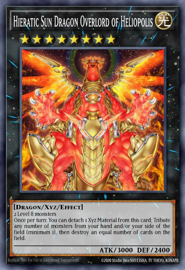 Hieratic Sun Dragon Overlord of Heliopolis