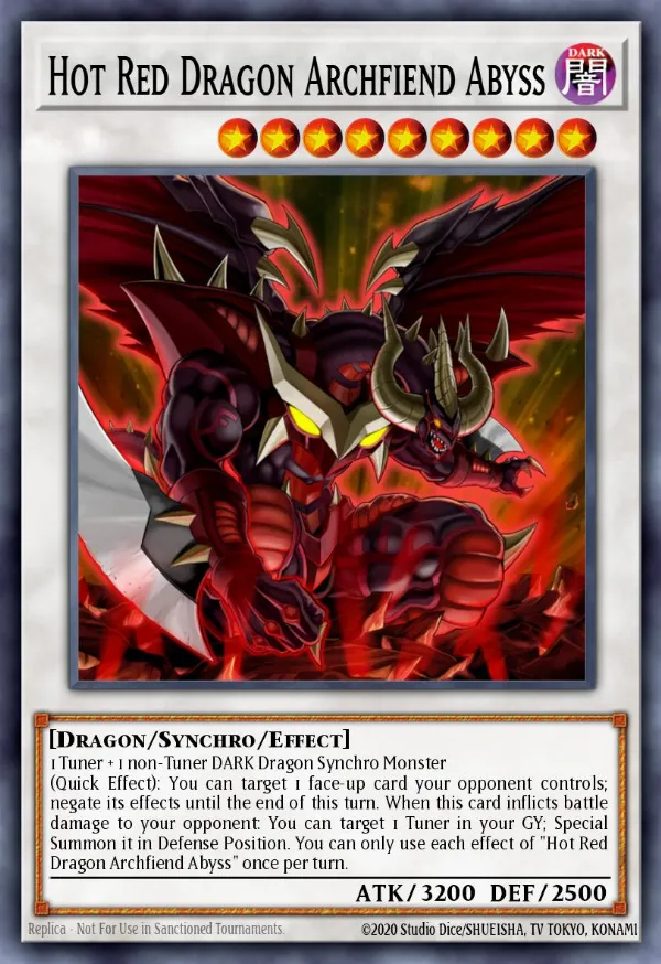 Hot Red Dragon Archfiend Abyss