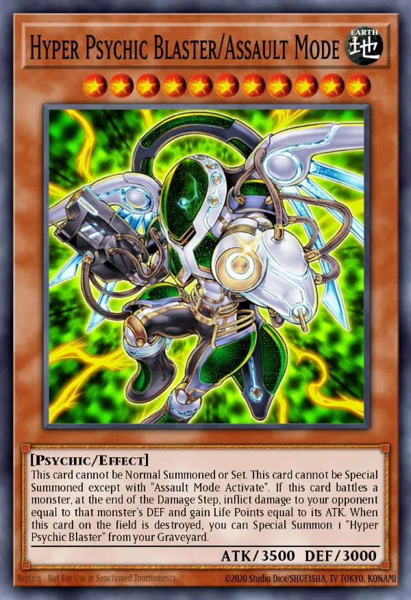 Hyper Psychic Blaster/Assault Mode