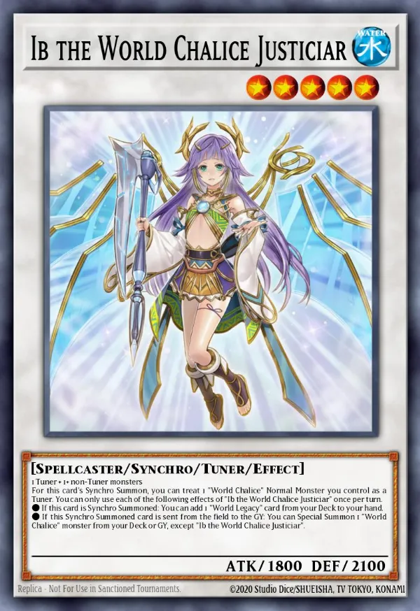 Ib the World Chalice Justiciar