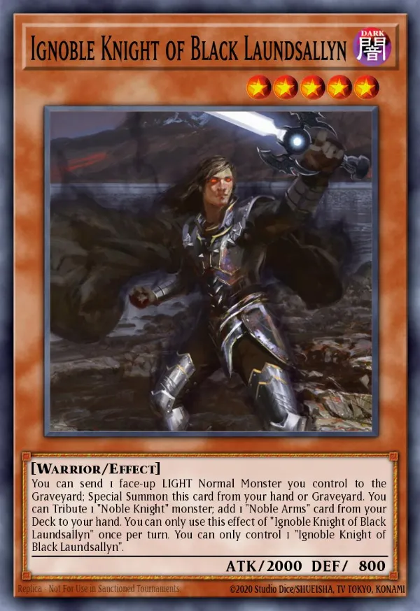 Ignoble Knight of Black Laundsallyn