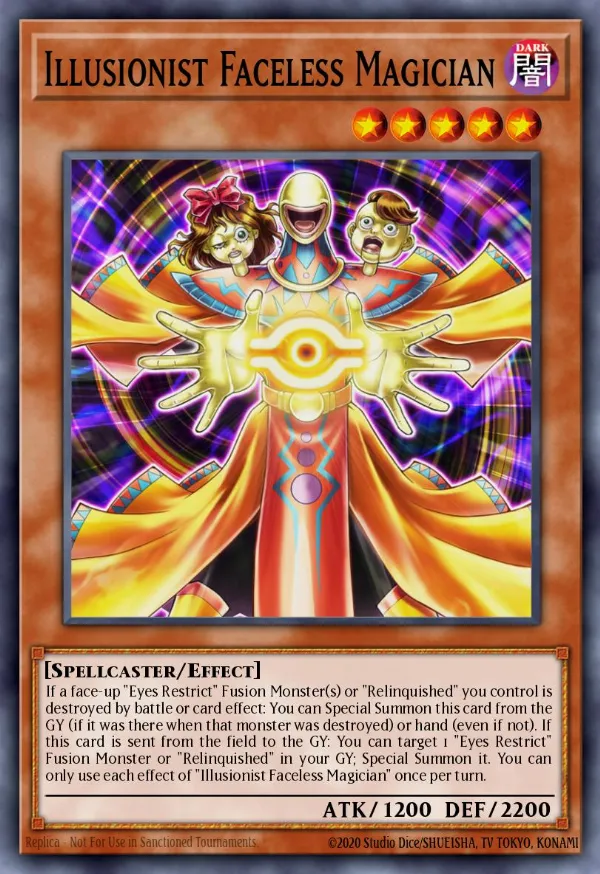 Illusionist Faceless Magician