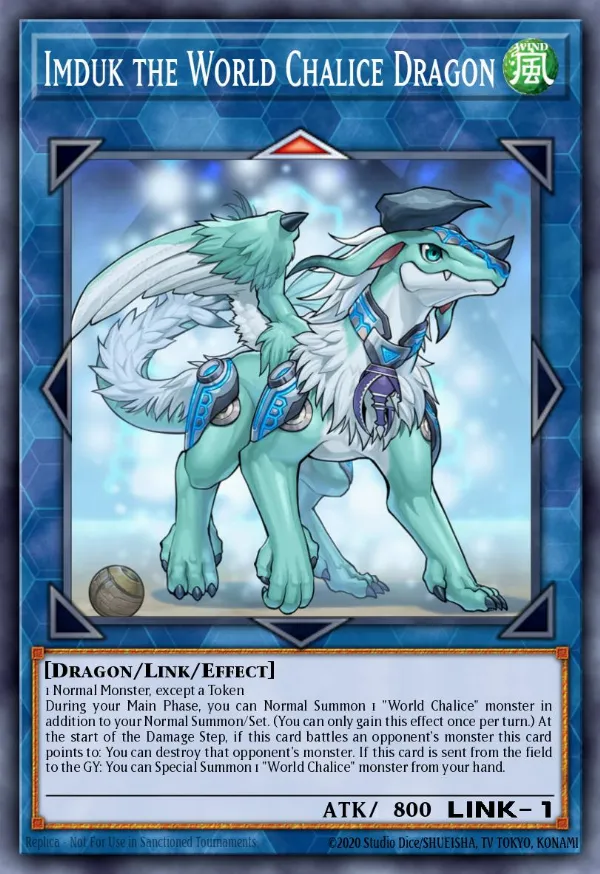 Imduk the World Chalice Dragon