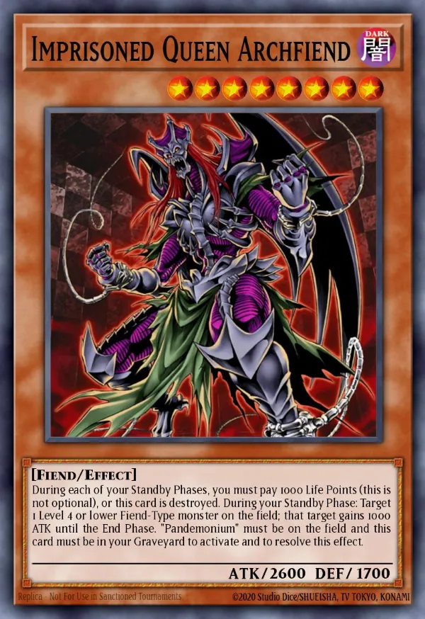 Imprisoned Queen Archfiend