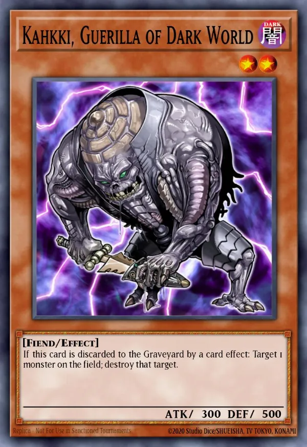 Kahkki, Guerilla of Dark World