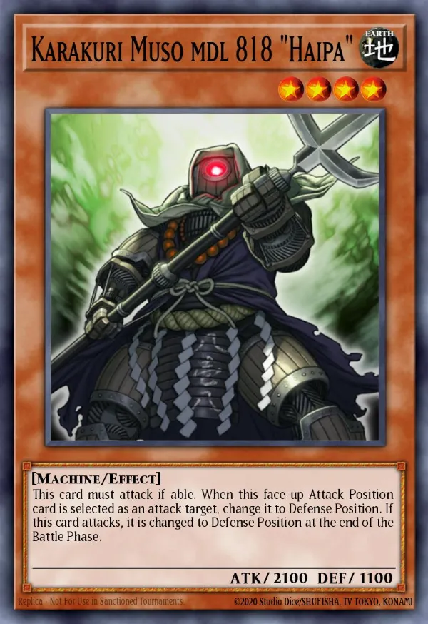 Karakuri Muso mdl 818 "Haipa"