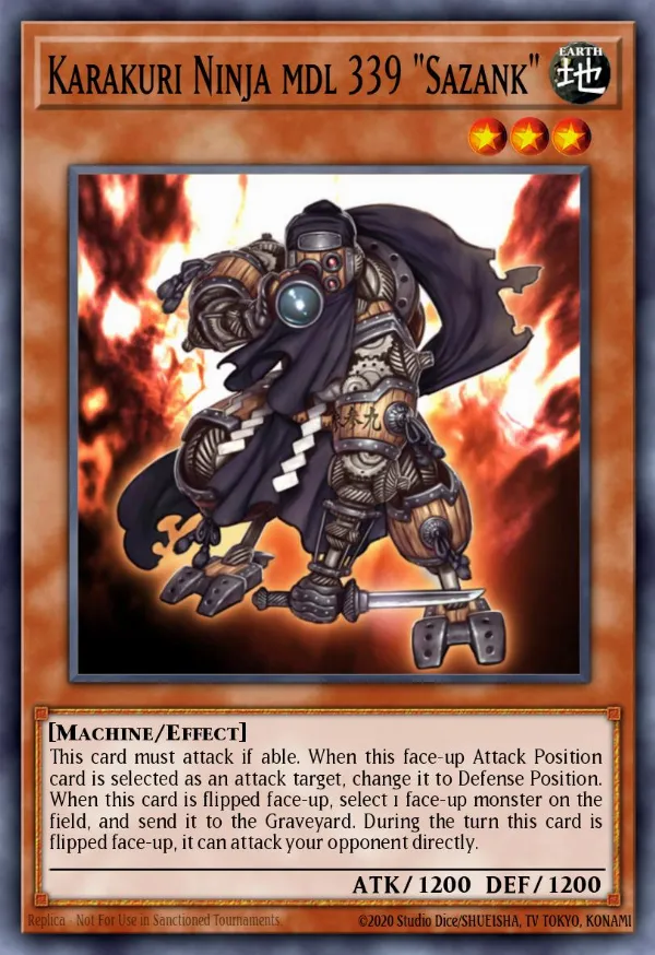 Karakuri Ninja mdl 339 "Sazank"
