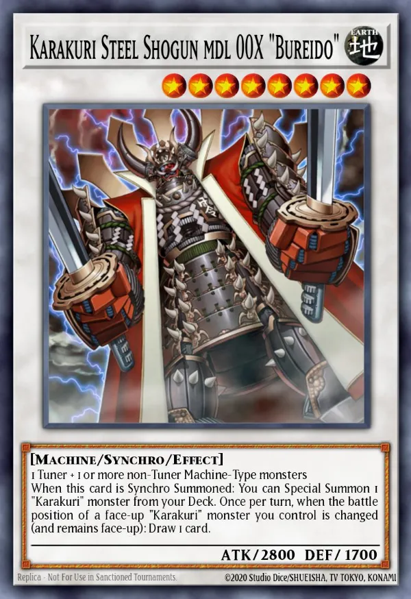 Karakuri Steel Shogun mdl 00X "Bureido"