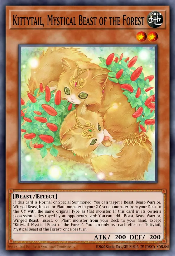 Kittytail, Mystical Beast of the Forest