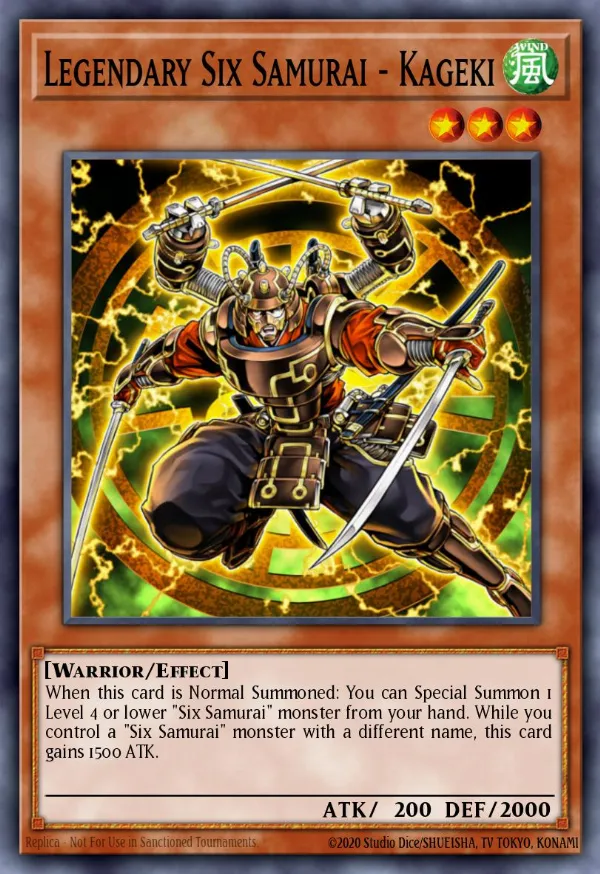 Legendary Six Samurai - Kageki