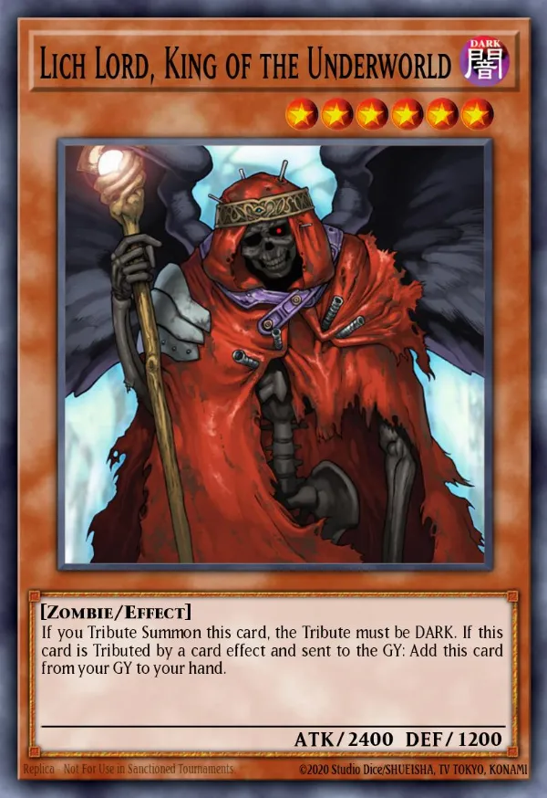 Lich Lord, King of the Underworld