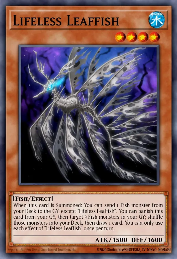 Lifeless Leaffish