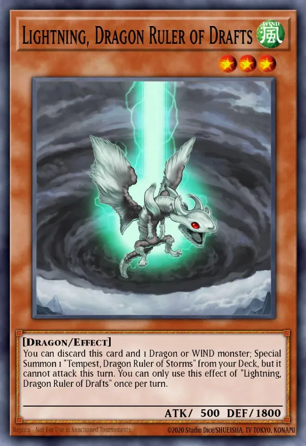 Lightning, Dragon Ruler of Drafts