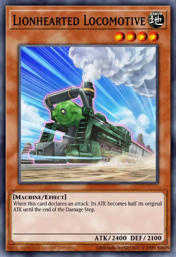 Lionhearted Locomotive