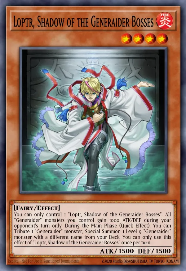 Loptr, Shadow of the Generaider Bosses