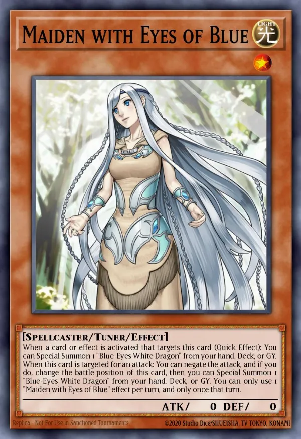 Maiden with Eyes of Blue