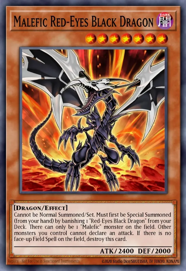 Malefic Red-Eyes Black Dragon