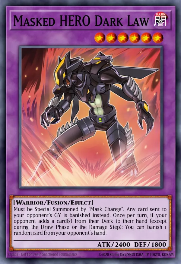 Masked HERO Dark Law