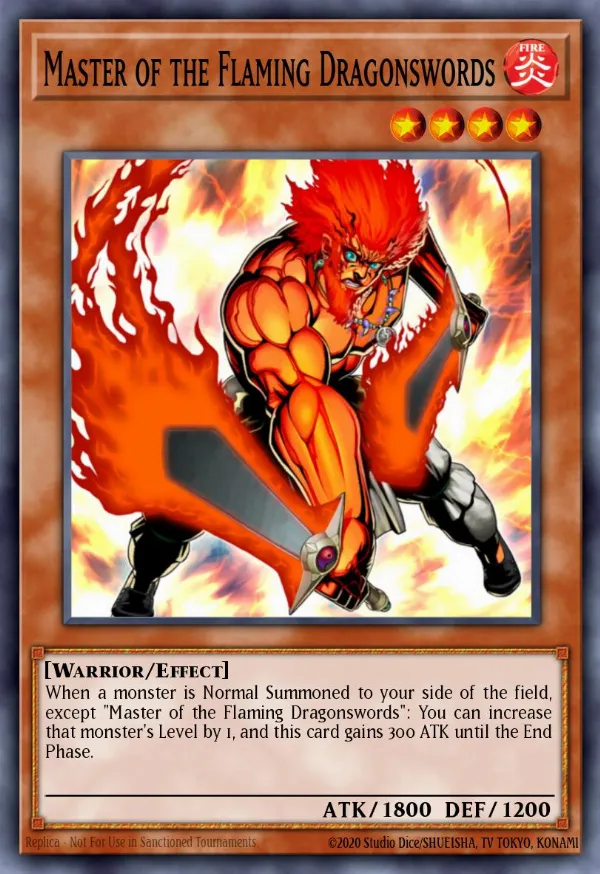 Master of the Flaming Dragonswords