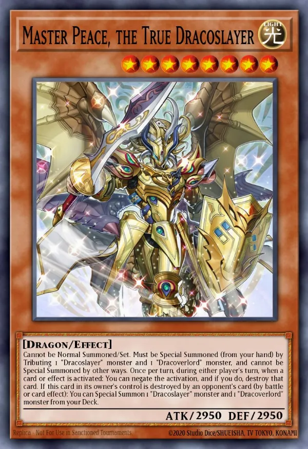 Master Peace, the True Dracoslayer
