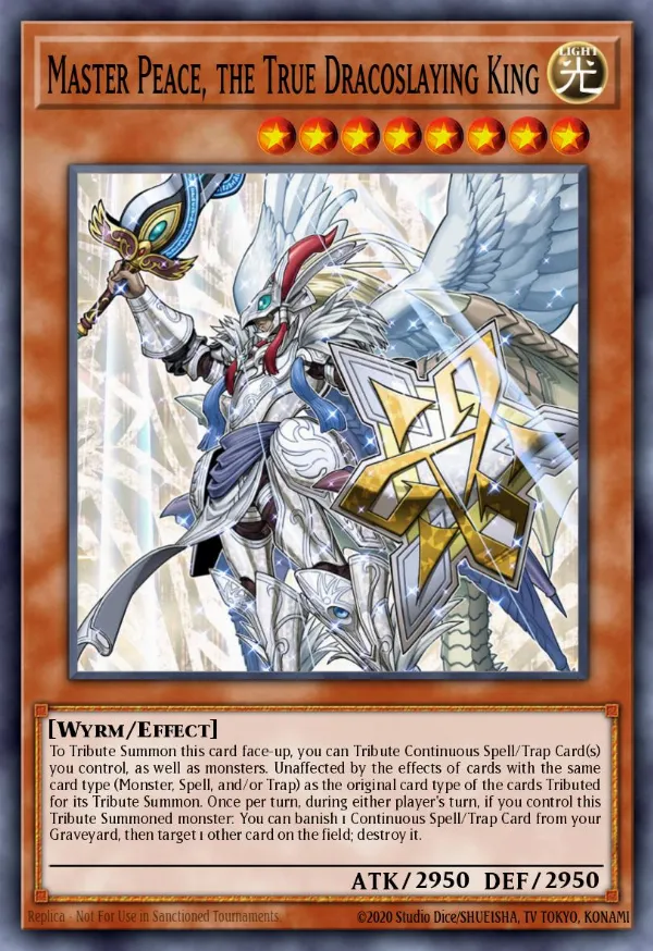Master Peace, the True Dracoslaying King