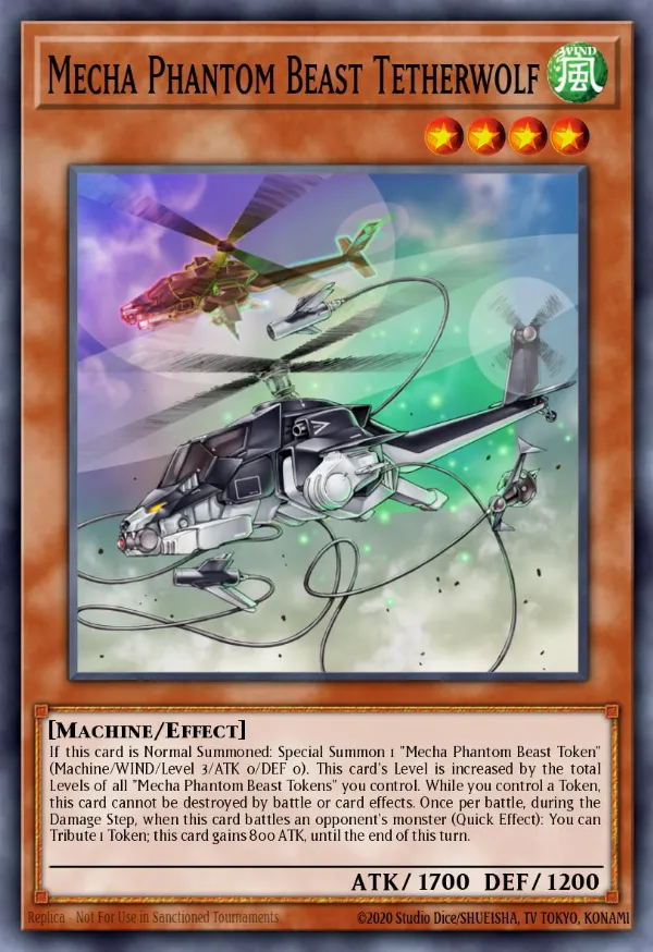 Mecha Phantom Beast Tetherwolf