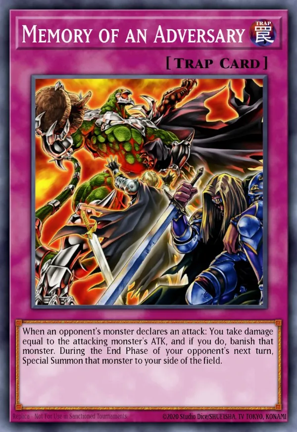 Memory of an Adversary
