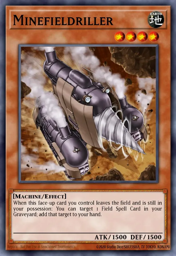 Minefieldriller