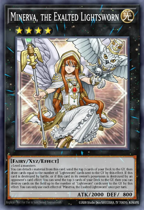 Minerva, the Exalted Lightsworn