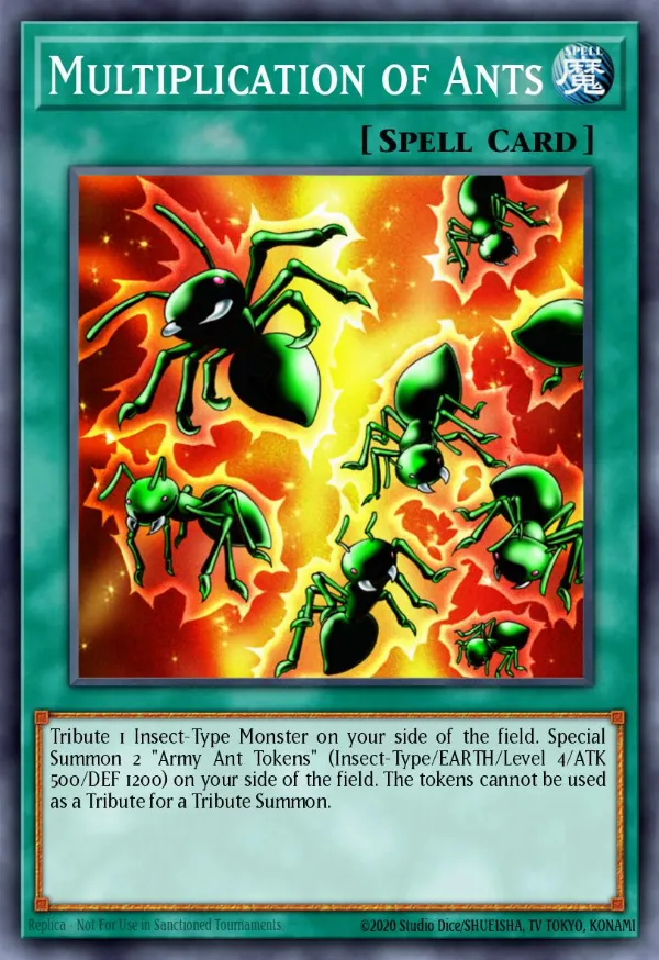 Multiplication of Ants