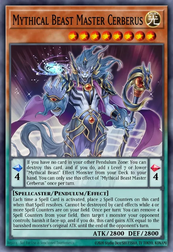 Mythical Beast Master Cerberus