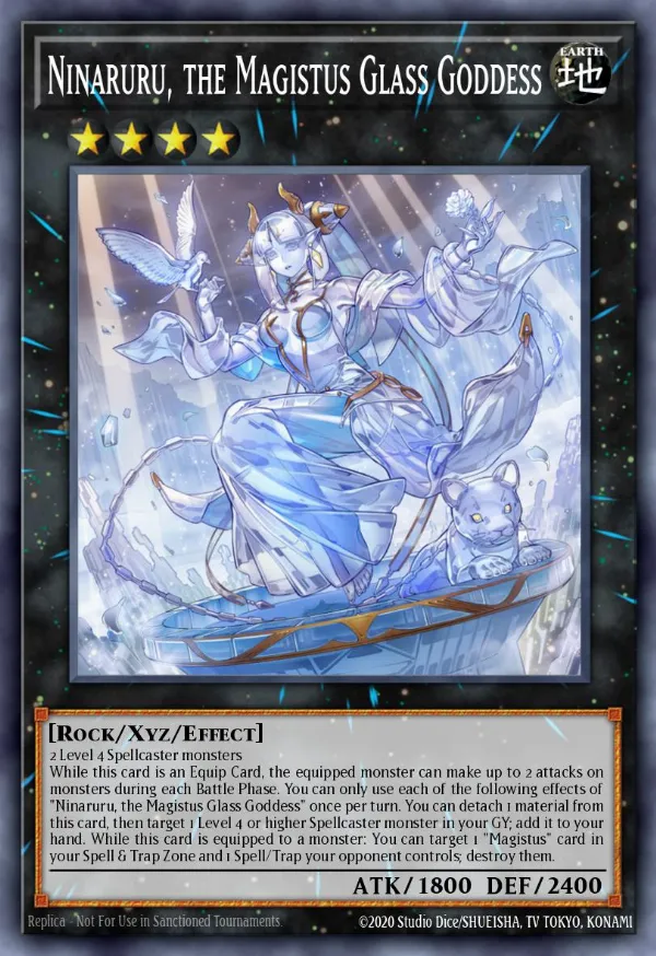 Ninaruru, the Magistus Glass Goddess
