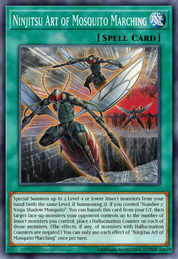 Ninjitsu Art of Mosquito Marching