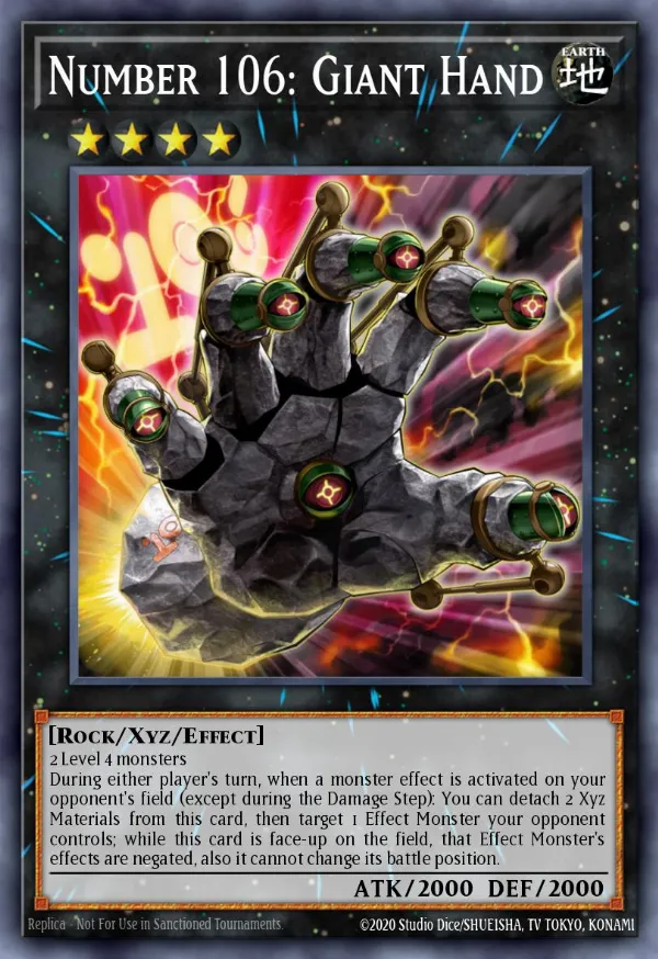 Number 106: Giant Hand