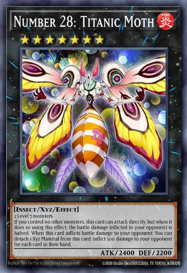 Number 28: Titanic Moth