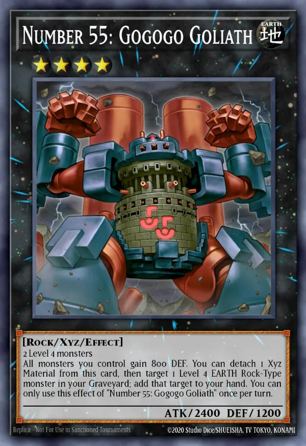 Number 55: Gogogo Goliath