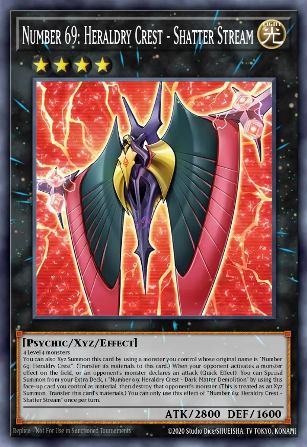 Number 69: Heraldry Crest - Shatter Stream