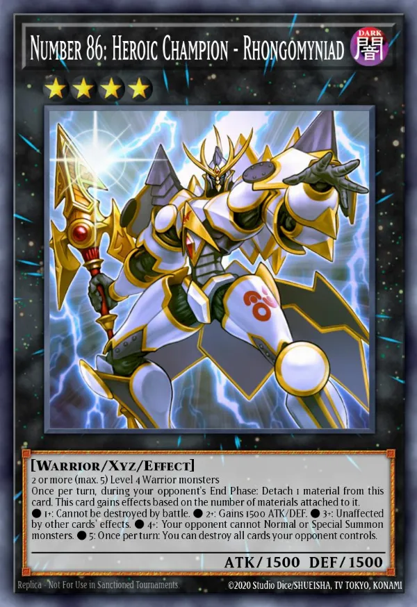 Number 86: Heroic Champion - Rhongomyniad