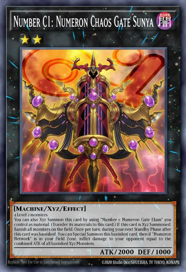 Number C1: Numeron Chaos Gate Sunya