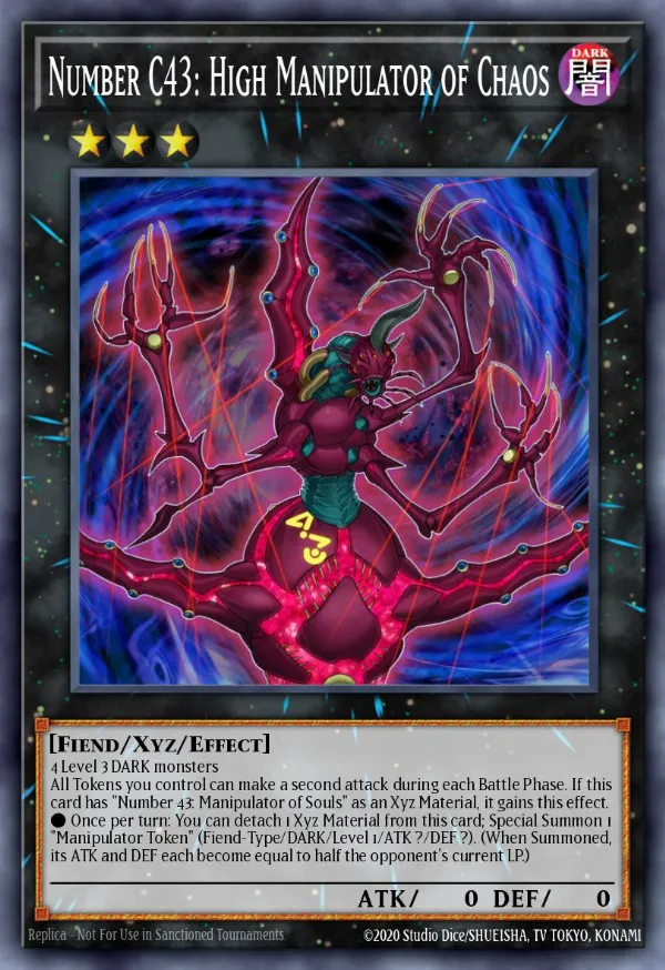 Number C43: High Manipulator of Chaos