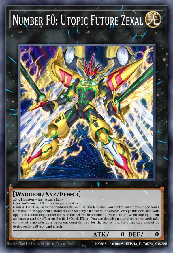 Number F0: Utopic Future Zexal