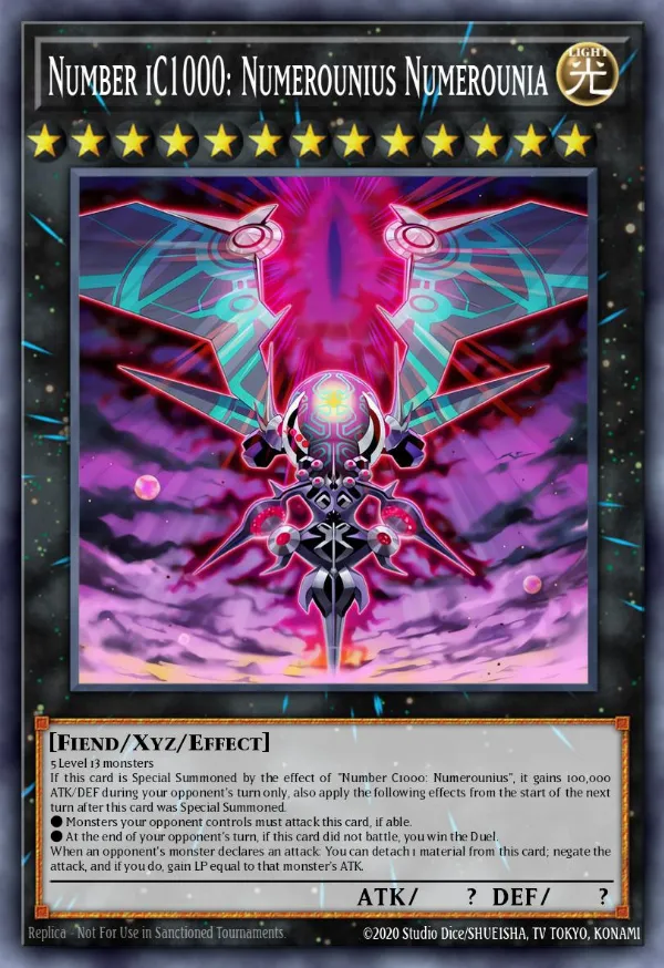 Number iC1000: Numerounius Numerounia